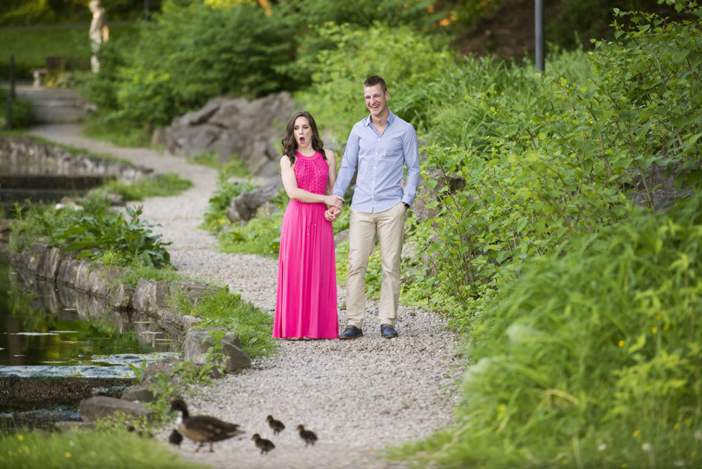 Newly Engaged Couple