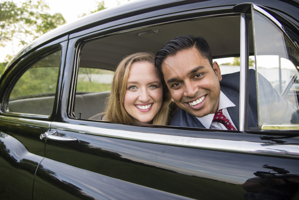 couple in car