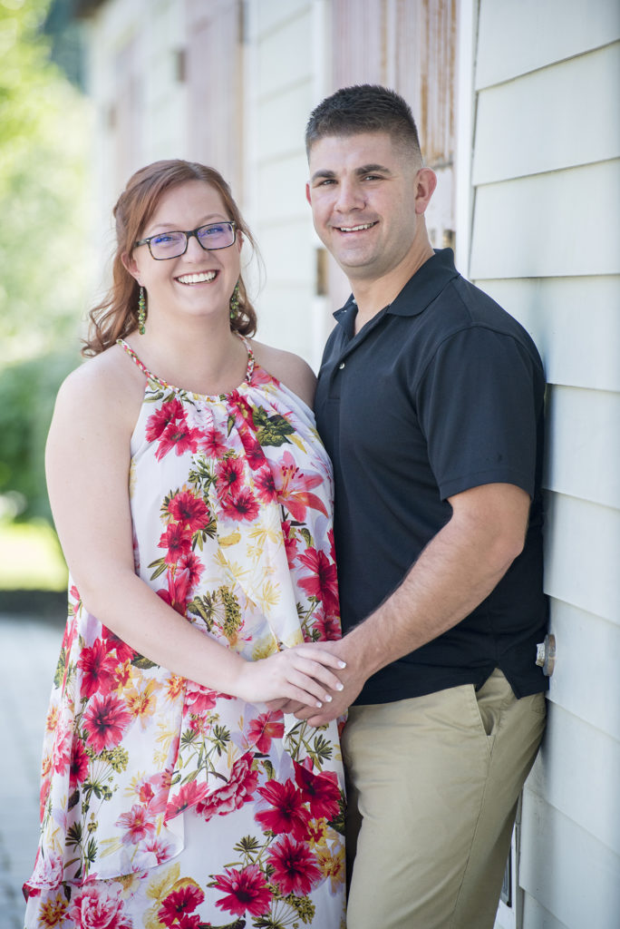 couple with summer clothes